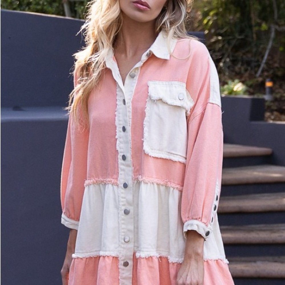 3/4 Balloon Sleeve Dress Jacket - Picture 2 of 8